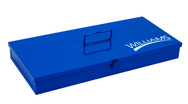 18 x 8 x 2" Blue Toolbox - Top Tool & Supply