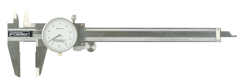 0 - 12'' Measuring Range (.001" Grad.) - Dial Caliper - #52-008-012 - Top Tool & Supply