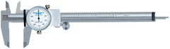 0 - 6'' Measuring Range (.001" Grad.) - Shockproof Steel Dial Caliper - #52-008-706 - Top Tool & Supply