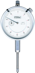 Kit Contains: Fowler 0-1" Travel Standard White Dial Indicator Without Certification-With Procheck Fine Adjustment Mag Base - Travel Indicator & Magnetic Base - Top Tool & Supply