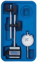 Set Contains: 1" Indicator w/Anyform Mag Base - AGD 2 Dial Indicator with Anyform Mag Base - Top Tool & Supply