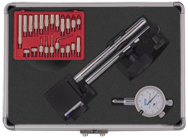 Kit Contains: Noga Mini Mag Base; AGD Group 1 Indicator; 22-Piece Contact Point Set In Aluminum Case - Mini Mag Set - Top Tool & Supply