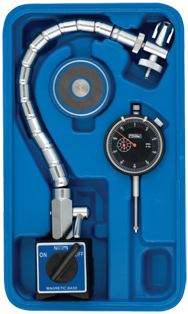 Kit Contains: AGD Indicator; Flex Arm Mag Base; Magnetic Indicator Back In Case - Chrome Flex Mag Set - Top Tool & Supply