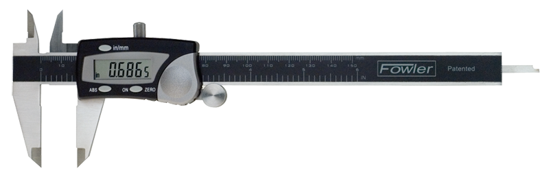 0 - 6" / 0 - 150mm Measuring Range (.0005" / .01mm Res.) - Electronic Caliper - Top Tool & Supply