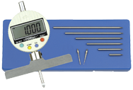 0 - 22" Measuring Range (.0005" / .01mm Res.) - Electronic Depth Gage - Top Tool & Supply