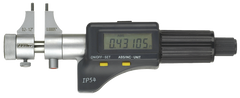 .2 - 1.2'' Measuring Range - .00005/.001mm Resolution - Friction Thimble - Hardened & Ground Face -  Electronic Inside Micrometer - Top Tool & Supply