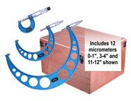 0 - 12" .0001" Graduation Micrometer Set - Top Tool & Supply