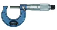 0 - 1'' Measuring Range - .0001" Graduation - Ratchet Thimble - Carbide Face - Outside Micrometer - Top Tool & Supply