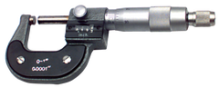 1 - 2'' Measuring Range - .0001 Graduation - Ratchet Thimble - Carbide Face - Digital Outsite Micrometer - Top Tool & Supply