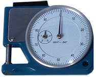 #DTG2 - 0 - .500'' Range - .001" Graduation - 1/2'' Throat Depth - Dial Thickness Gage - Top Tool & Supply