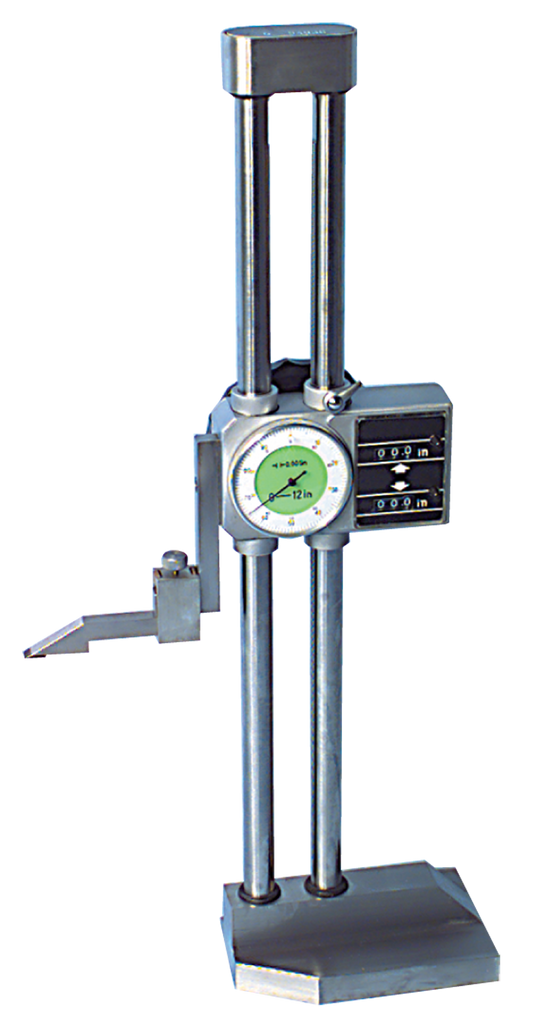 #TC24HG - 24" - .001" Graduation - Twin Beam Digital Count Dial Height Gage - Top Tool & Supply