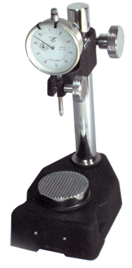 Kit Contains:  Steel Check Stand Indicator Holder with Serrated Anvil & 1" Travel Indicator; .001" Graduation; 0-100 Reading - Steel Check Stand Indicator Holder with Indicator - Top Tool & Supply
