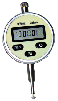 0 - 4 / 0 - 100mm Range - .0005/.01mm Resolution - Electronic Indicator - Top Tool & Supply