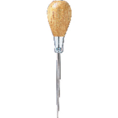 ‎818 General Hardwood Handle Scratch Awl - 6-1/2″ Overall Length Alloy Steel Tip - Top Tool & Supply