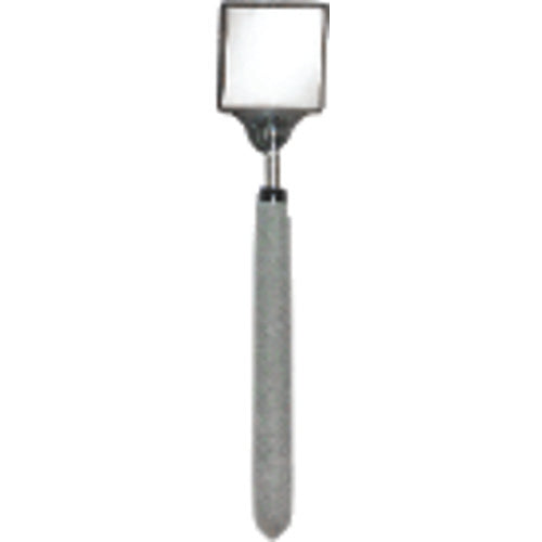 2″ × 2″ Size - Square-29″ Extended Length - Telescoping Pocket Mirror - Top Tool & Supply