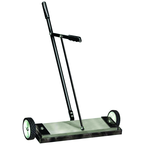 Mag-Mate - Permanent Ceramic Self Cleaning Magnetic floor and Shop sweeper. 24" wide - Top Tool & Supply