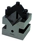 #NVB334I - 3 x 3 x 4'' - Single V-Block & Clamp - Top Tool & Supply