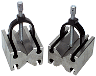 #52-475-015 - 1-3/4 x 2-1/2 x 2-7/8'' - V-Block & Clamp Set - Top Tool & Supply