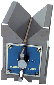 #E934 - 2-3/4 x 3-3/4 x 4'' - Magnetic V-Block - Top Tool & Supply