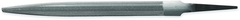 Nicholson Hand File -- 8'' Half Round Smooth - Top Tool & Supply