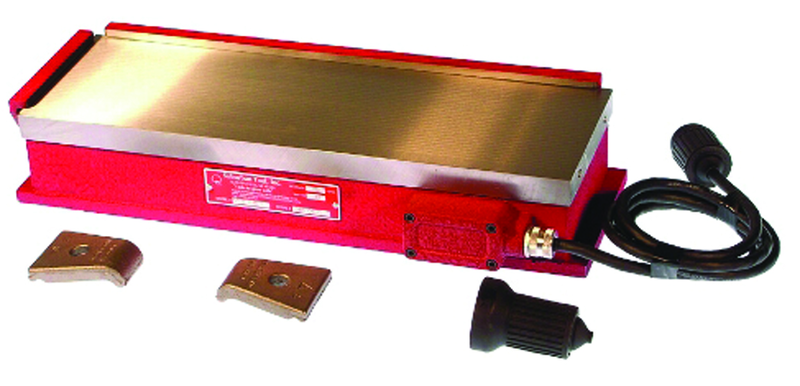 Electromagnetic Chuck with Transverse Poles - #EMCB1230T; 12'' x 30'' - Top Tool & Supply