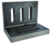 4-1/2 x 3-1/2 x 3" - Machined Open End Slotted Angle Plate - Top Tool & Supply