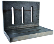 8 x 6 x 5" - Machined Open End Slotted Angle Plate - Top Tool & Supply