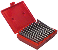 #TPS11 - 10 Piece Set - 1/8'' Thickness - 1/8'' Increments - 1/2 to 1-5/8'' - Parallel Set - Top Tool & Supply