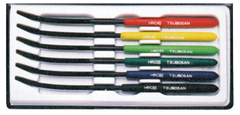 #FHC6 Hardness Testing Files-6 Piece Set - Hardness Tester Accessory - Top Tool & Supply