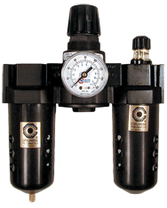 #27FRL4-G - 1/2 NPT - Modular Series Standard Filter-Regulator-Lubricator - Top Tool & Supply