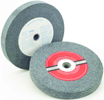 10" - 120 Grit - Aluminum Oxide - Grinding Wheel - 1" Face - 1" Arbor - Top Tool & Supply