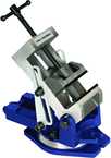 Industrial Angle Vise with Swivel Base - #AVS40 - 4" - Top Tool & Supply