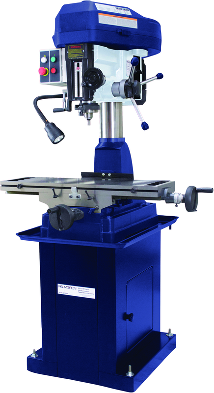 Mill/Drill Machine, 2HP, 230V, 1PH - Top Tool & Supply