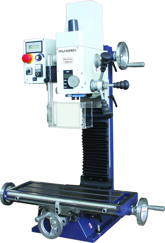 14" Gear Head Milling Machine, Variable Speed, 1.25HP, 120V, 1PH - Top Tool & Supply