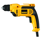 #DWD112 - 7.0 No Load Amps - 0 - 2500 RPM - 3/8'' Keyless Chuck - Corded Reversing Drill - Top Tool & Supply