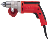 #0202-20 - 7.0 No Load Amps - 0 - 1200 RPM - 3/8'' Keyless Chuck - Corded Reversing Drill - Top Tool & Supply