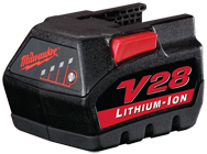 #48-11-2830 - 28V - Fits: Milwaukee 072424 - Battery Pack - Top Tool & Supply
