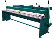 Sheet Metal Shear-Manual - #SK1020; 20 Gauge Capacity (Mild Steel) - Top Tool & Supply