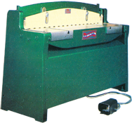 Hydraulic Sheet Metal Shear - #NH5216; 16 Gauge Capacity (Mild Steel); 3HP Motor - Top Tool & Supply