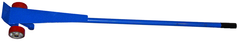 7' Steel Handle Prylever Bar - Usable nose plate 6"W x 3"L - Powder coat blue finish - Capacity 5,000 lbs - Top Tool & Supply