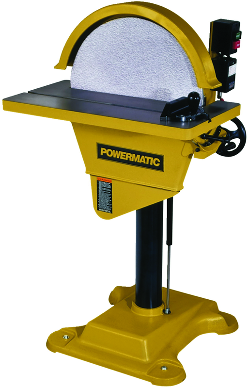 Disc Sander - #DS20; 10-1/2 x 27-1/2" Table; 3HP; 230V/460V; 3PH Motor - Top Tool & Supply