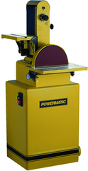 Model 31A 6" Belt and 12" Disc Floor Standing Combination Sander 1.5HP 115/230V 3PH - Top Tool & Supply