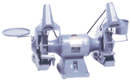 Bench Grinder-Deluxe - #1021WD; 10 x 1 x 7/8'' Wheel Size; 1.5HP; 3PH; 208-230/460V Motor - Top Tool & Supply