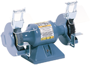 Grinder/Buffer - #8252W; 8 x 1 x 3/4'' Wheel Size; 3/4HP; 3PH; 208-230/460V Motor - Top Tool & Supply