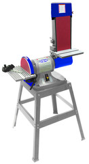 6" x 48" Belt and 9" Disc Combination Sander 1HP 115/230V 1PH; Open Stand; Miter Gauge - Top Tool & Supply