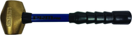 PRM Pro 8 lb. Brass Hammer with 32" Fiberglass Handle - Top Tool & Supply