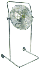 18" High Stand Commercial Pivot Fan - Top Tool & Supply