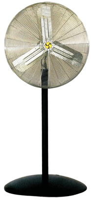 30" Adjustable Pedestal Commercial Fan - Top Tool & Supply