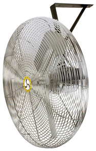 30" Wall / Ceiling Mount Commercial Fan - Top Tool & Supply