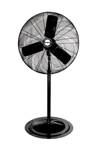 24" Oscillating Pedestal (90° oscillation); 3-speed; 1/4 HP; 120V - Top Tool & Supply